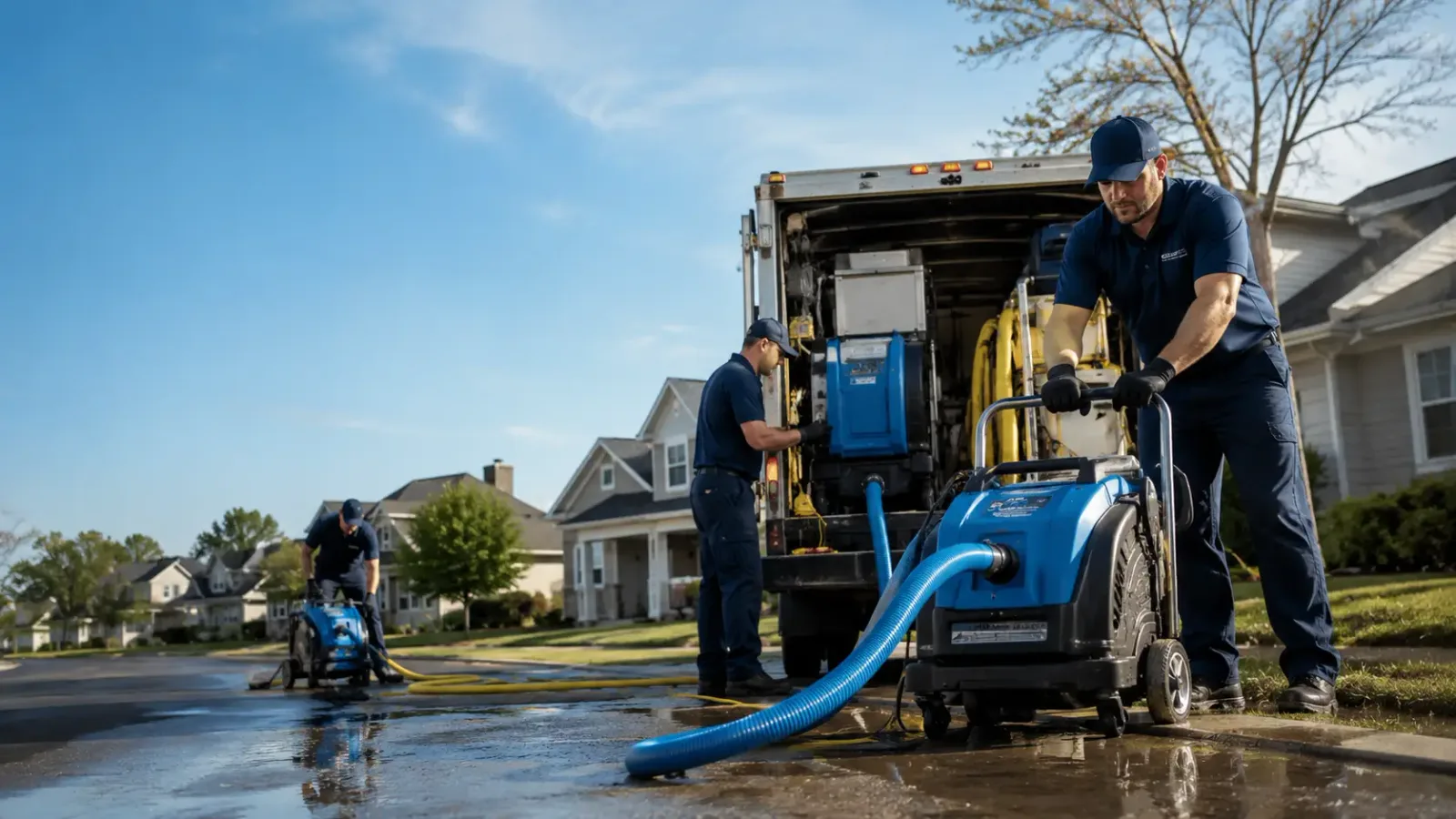 Flood Damage Cleanup in Mather, CA